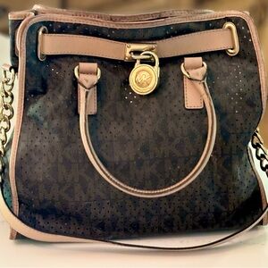 Michael Kors large leather tote